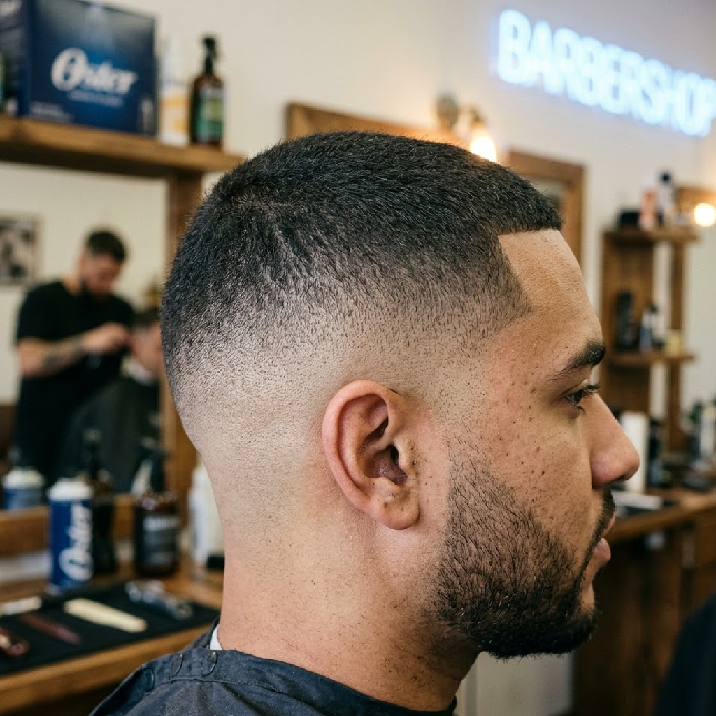 Corte Mid Fade impecable